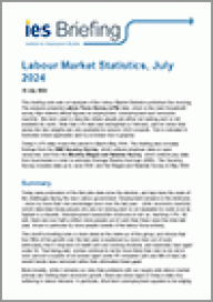 Labour Market Statistics July 2024