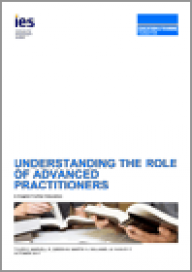 Understanding the role of advanced practitioners in English further education