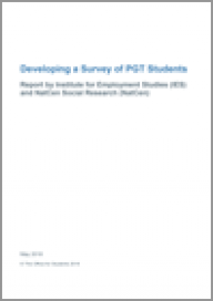 Developing a survey of postgraduate taught students